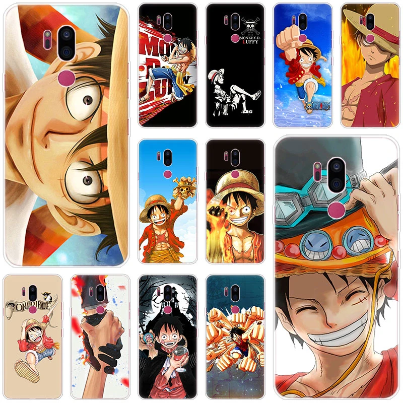 One Piece Monkey D Luffy Case For Lg G5 G6 Mini G7 G8 G8s V V30 V40 V50 Thinq Q6 Q7 Q8 Q9 Q60 W10 W30 Aristo 2 X Power 2 3 Phone
