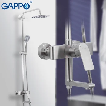 

Gappo shower system stainless steel shower