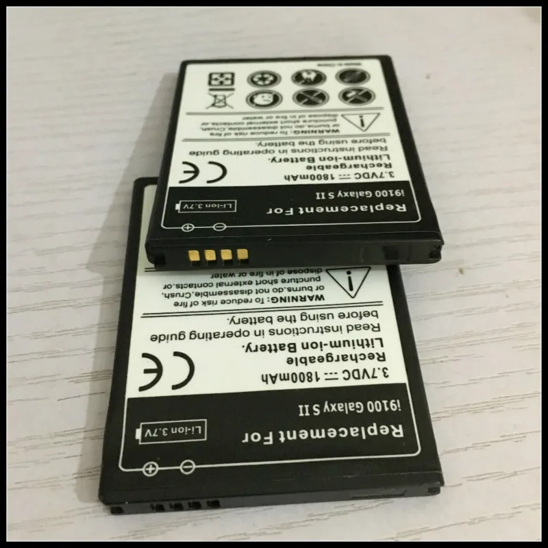 1800 мА/ч EB F1A2GBU Замена S2 батарея для Samsung Galaxy SII i9100 i9108 i9103 I777 i9105 i9100G аккумулятор