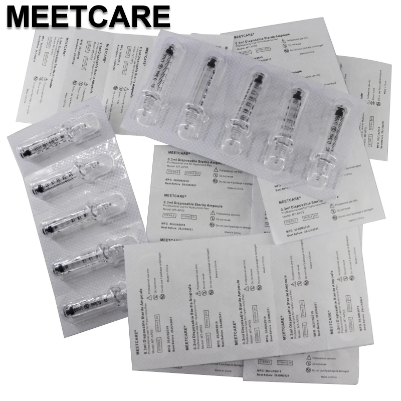 

0.3ml Syringe Ampoule Head Disposable Sterile for Hyaluron Pen Lip Filler Hyaluronic Acid Gun Anti Wrinkle Lip Lift Face Beauty