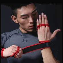 1 пара, перчатки для тренажерного зала, перчатки для занятий тяжелой атлетикой, женские, мужские, для фитнеса, спорта, бодибилдинга, гимнастики, захваты для тренажерного зала, защита для рук, защита для ладоней