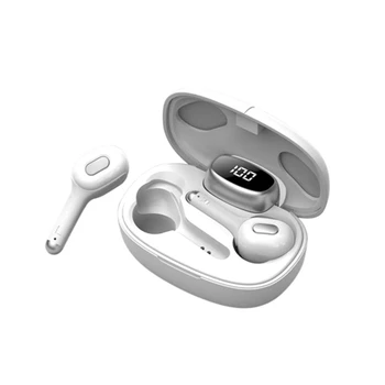 

T9S TWS Earbuds Wireless Stereo Sound Earphones Bluetooth 5.0 In-Ear Headphones Sports Headset Noise Reduction with Charging Box