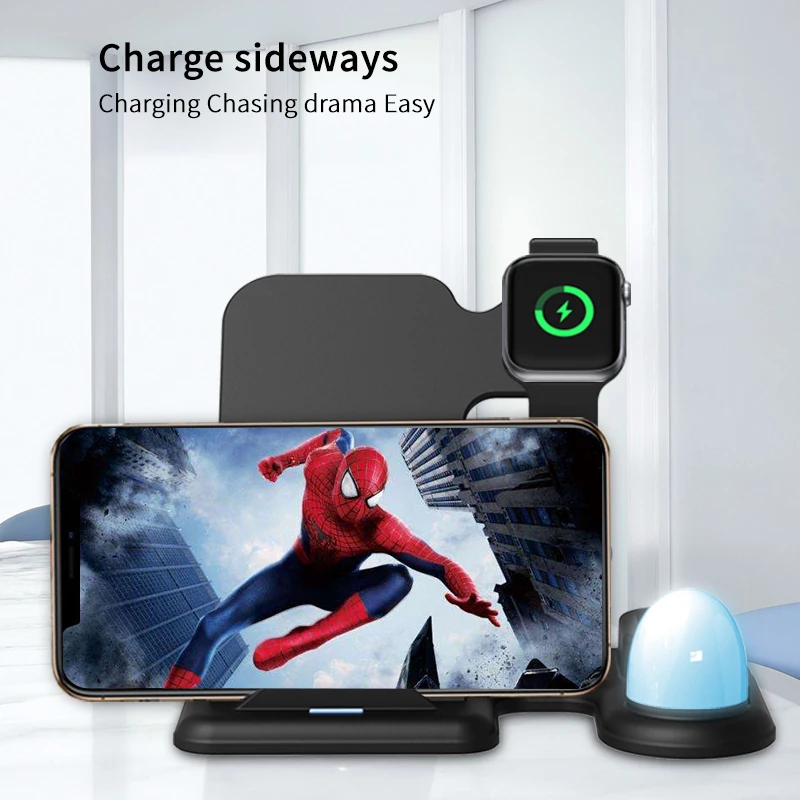 Neubiede Qi Wireless Charger Dock Station 4 in 1 