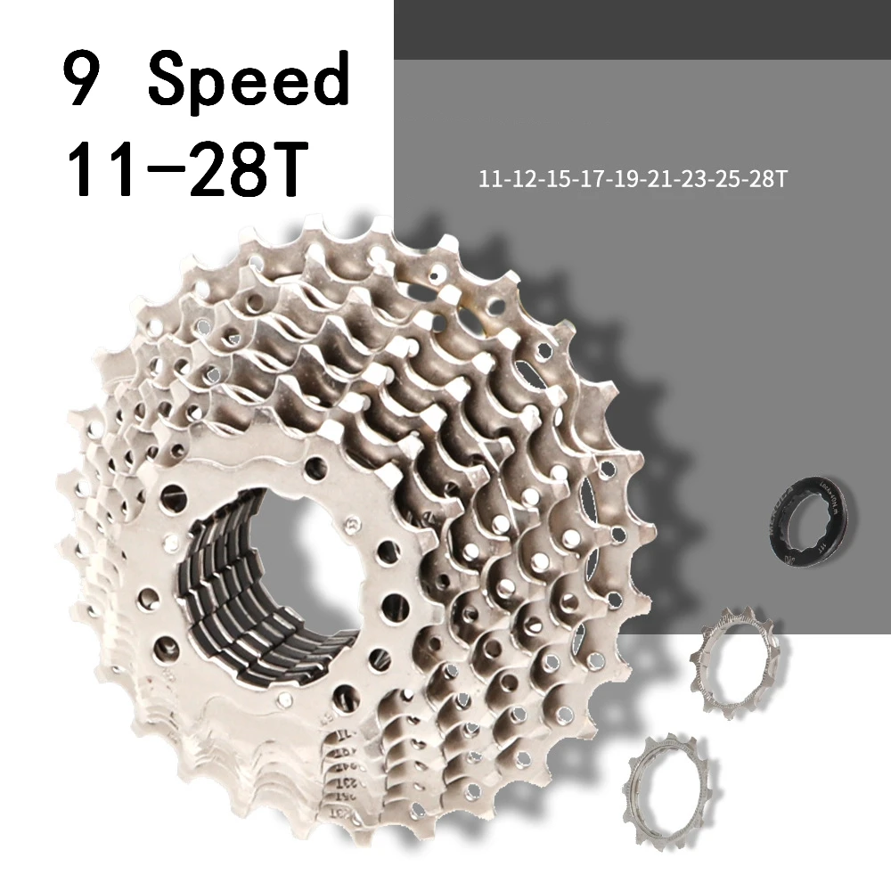 Дорожный велосипед MEROCA Freewheel 25/28/36T кассета 8/9/10/11 скоростная Звездочка из
