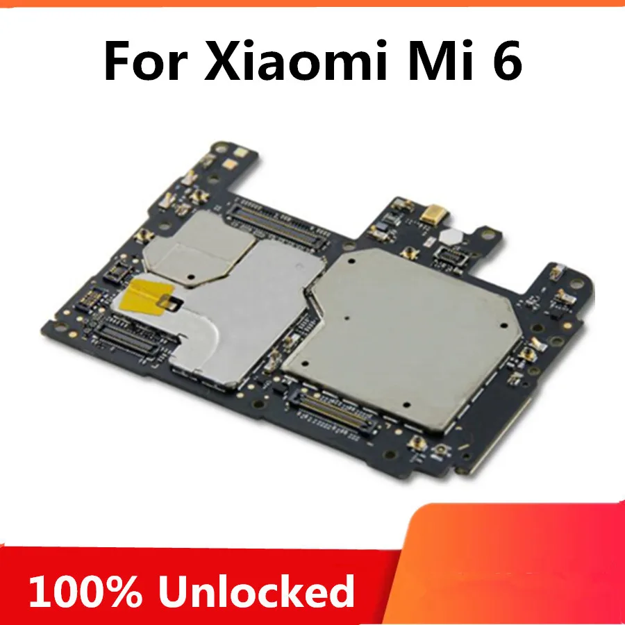 32 Гб 64 Гб 128 ГБ разблокированная материнская плата для Xiaomi 6 Mi6 M6 материнская плата для Xiaomi M6 оригинальная материнская плата с полным чипом