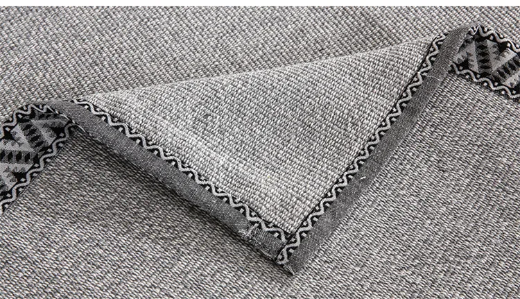 Сплошной цвет диван покрытие Коврик Противоскользящая плотная ткань угловой диван полотенце диванная подушка CX532 - Цвет: gray