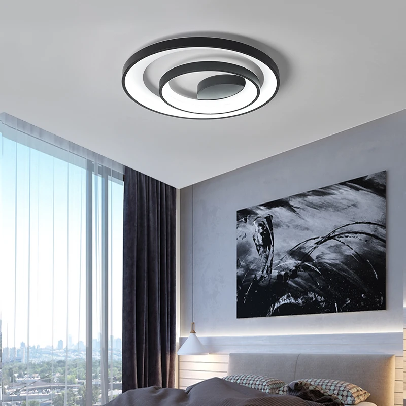 

Round Led Chandelier Surface Moutned Chandelier Lighting Fixture For Living room Bedroom Kitchen Led Light Lampare dec techo