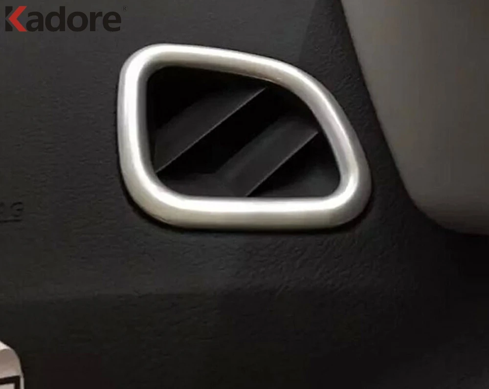 Матовые чехлы из АБС пластика на переднюю вентиляционную решетку для Suzuki Vitara
