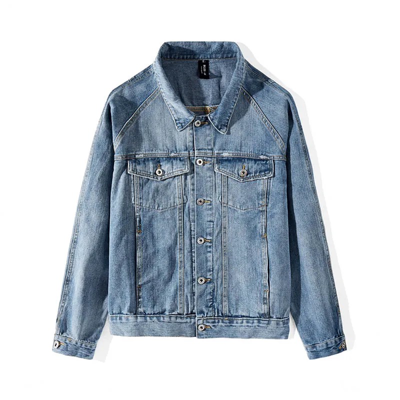 KIOVNO Men Skeleton Bone Graffiti Denim Jackets Coats Hip Hop Printed Streetwear Jeans Jackets Outwear For Male Size M-XL (4)