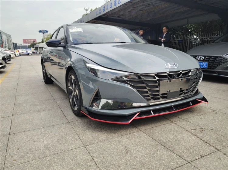 For Elantra Body Kit Spoiler 20212022 For Hyundai Elantra A ABS Rear