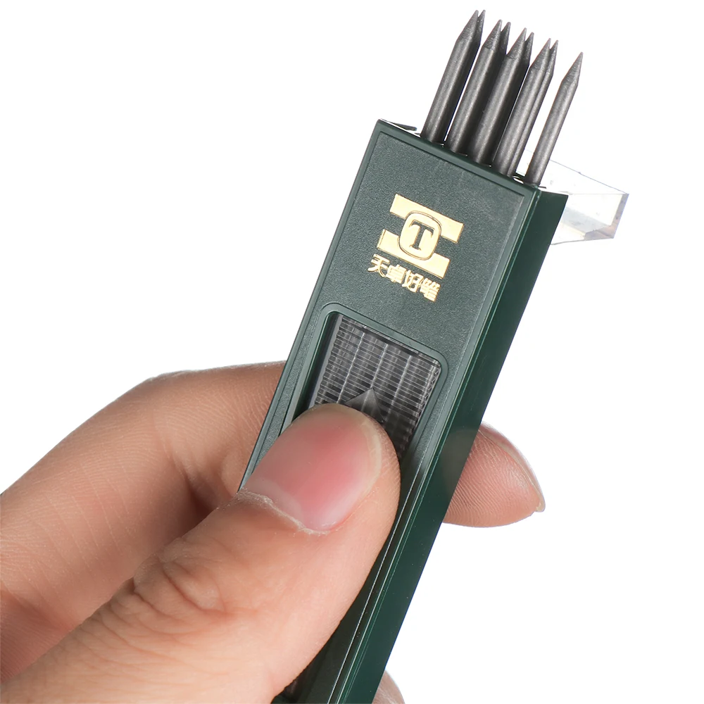 10PCs/Box 2mm 2B HB Black Mechanical Pencil Lead Refill School Students Automatic Lead Core Refills Pencil Lead 2