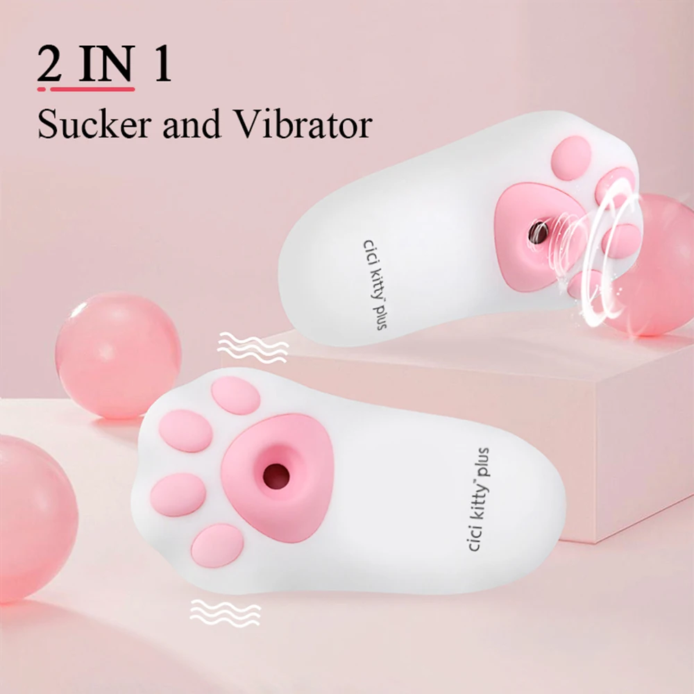 Cat Claw Sucker Vacuum Clitoris Stimulator Vibrator For Women Nipple Vagina Massager Sex Shop Adult Masturbation Pussy Toys 2