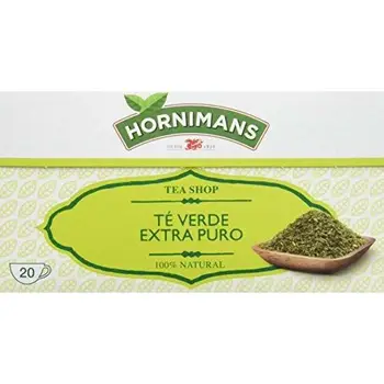 

Hornimans Té Verde - Téverde Bolsitas De Té Puro Tea Shop, 20 x 1,5 g - [Pack de 12]