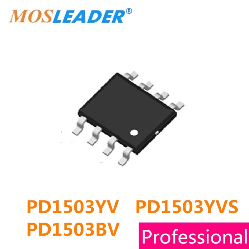 

Mosleader 100 шт. SOP8 PD1503YV PD1503YVS PD1503BV PD1503 PD1503Y PD1503B высокое качество