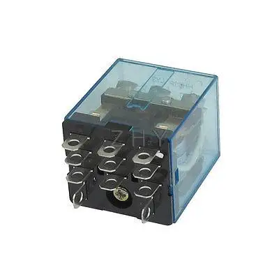 

HH63P LY3 DC 24V Coil 11-Pin 3PDT Red LED Electromagnetic Relay