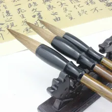 Китайская каллиграфия набор кистей для Caligrafia живопись ручка-кисть для письма 3 шт./компл. колонковая кисть Tinta China Calligraphie