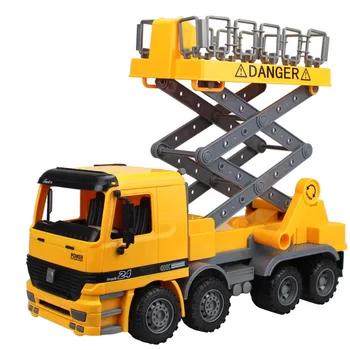 

Inertia Lifting Crane Model Truck Toy Construction Vehicle Toy Simulation Inertia Engineering Car Model Gift for Children Kids