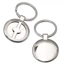30 мм кольцо-защелка реклама деятельности Подарочный металлический брелок для автомобильного ключа производители оптом поддержка индивидуальный логотип P