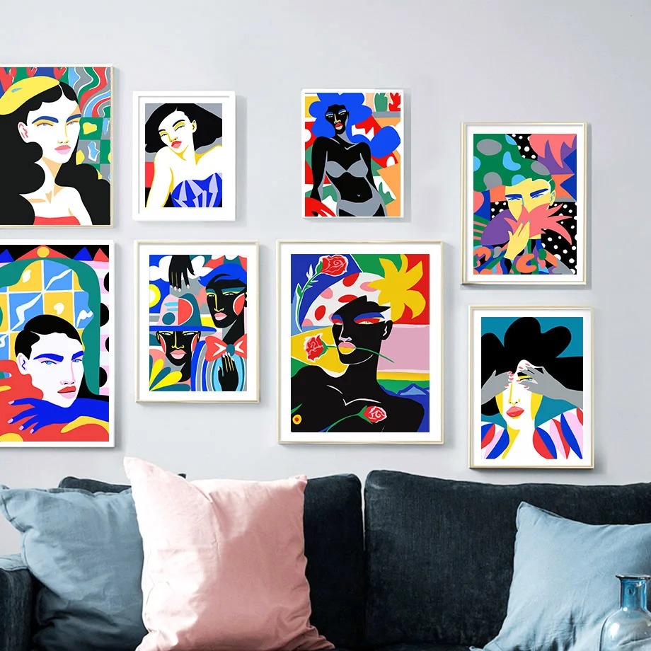 Colorful Visual Naked Girl Body Abstract Wall Art Canvas Painting Nordic Posters And Prints Wall Pictures For Living Room Decor Colorful Visual Naked Girl Body Abstract Wall Art Canvas Painting Nordic Posters And Prints Wall Pictures For Living Room Decor