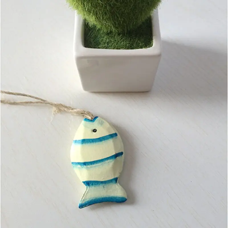 Полезная средиземноморская Рыба Дельфин гиппокамп деревянные поделки украшение