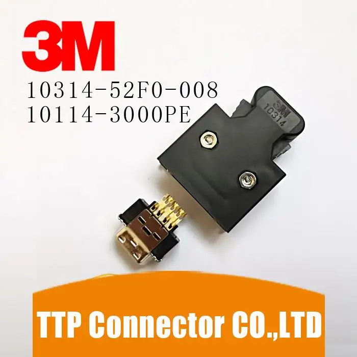 

2pcs/lot 14pins 10114-300010314-52F0-008 Connector 100% New and Original
