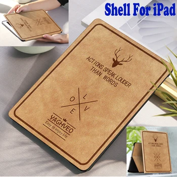 

Fashion Retro Deer Case Shell for iPad Pro 9.7" 2016 Magnetic Stand Smart Cover Auto Sleep/Wake PU Leather Anti-Dust Shockproof