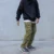 High Street Cargo Flare Pant Hip Hop Handmade Ink Широкие Брюки-карго Harajuku Multi-pocket Свободные Повседневные Брюки Мужчины