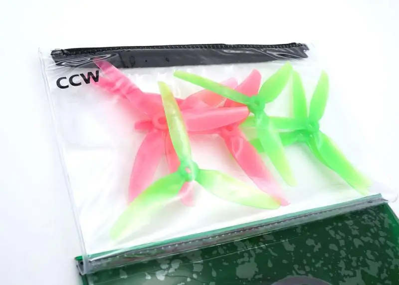 Skup TBS ETHIX 3 oddzielne przezroczysty zamek zamknięty prop organizator śmigła torba RC akcesoria