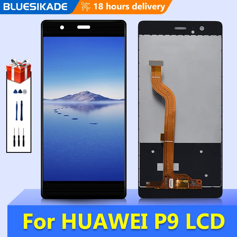 5 2 &quotдля HUAWEI P9 ЖК EVA-L09 EVA-L19 ЖК-дисплей сенсорный экран дигитайзер запасные части