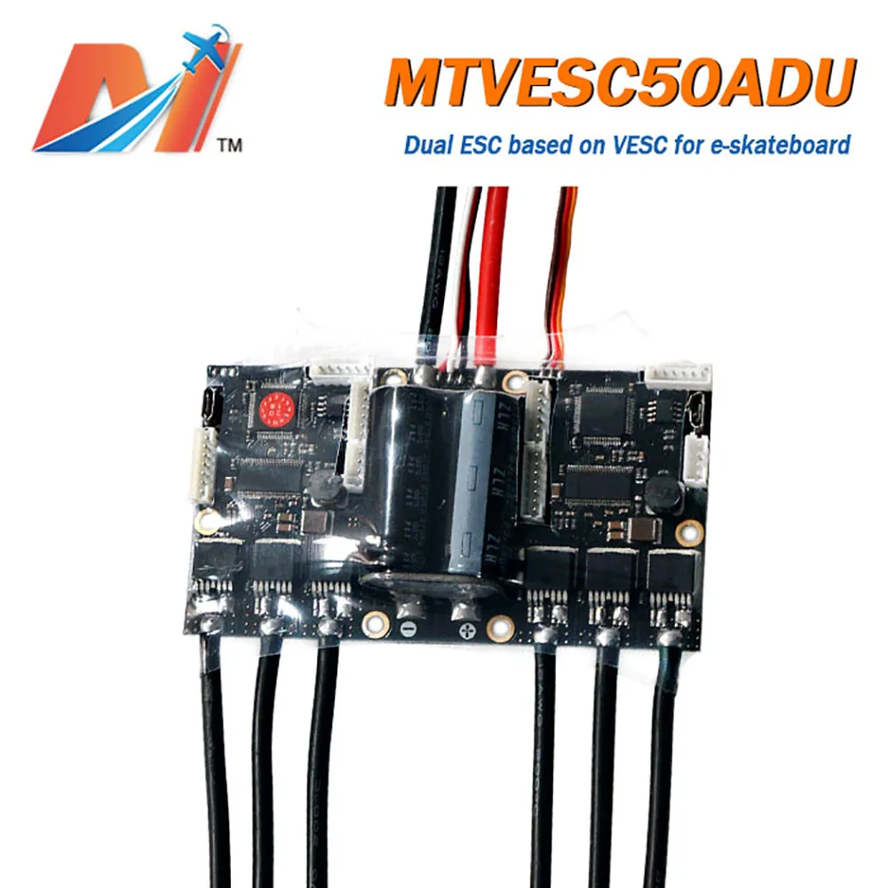 Maytech двойной контроллер на основе VESC Электрический скейтборд Лонгборд ESC vedder Pcb BLDC