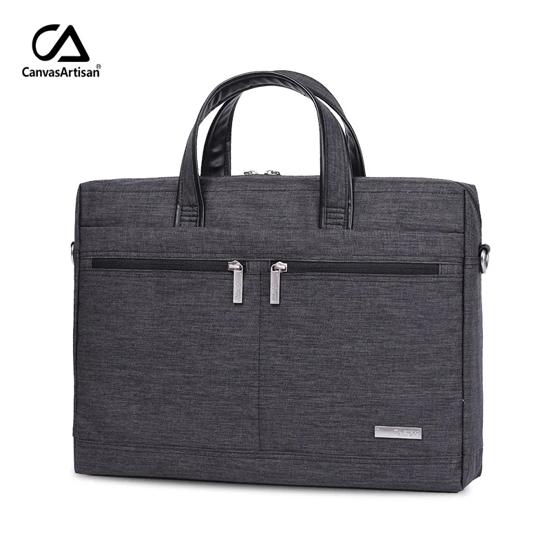 

New Style Business Shoulder Bag Hand Bag 14 15-Inch Laptop Canvas Handbag Computer Bag Briefcase