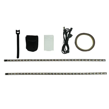 

Durable Foldable LED Strip Lights for Xiaomi M365/M365 Pro Electric Scooter Accessories, Light-Up Colorful Scooter M365 Parts
