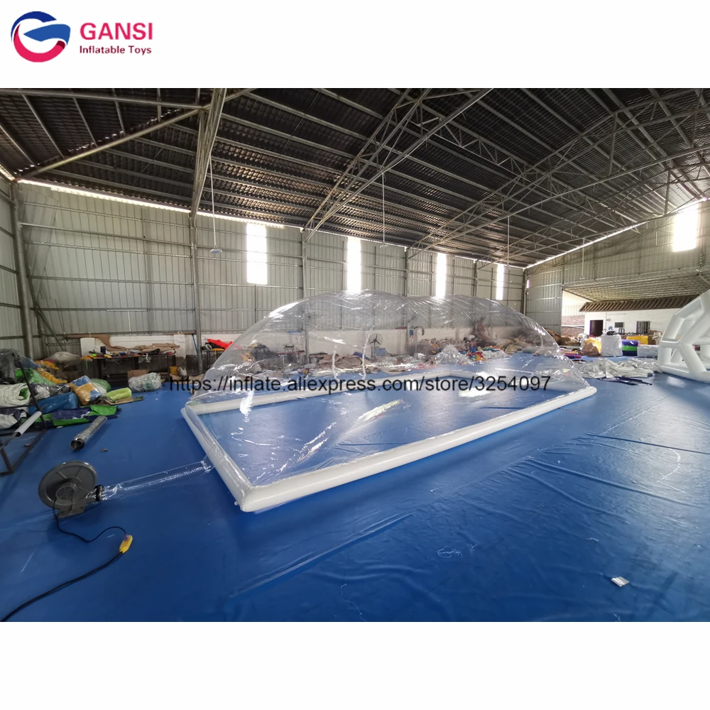 inflatable pool cover tent58