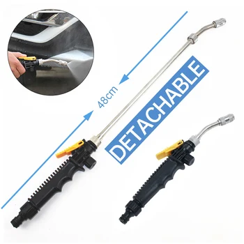 

2in1 Car High Pressure Water Gun Washer Water Jet Garden Hose Wand Nozzle Sprayer Watering Spray Sprinkler Cleaning Tool