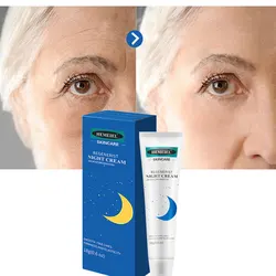 Anti-Aging Face Cream Wrinkles Removal Deep Facial Skin Care Moisturizing Fine Lines Elasticity Lifting Firming Night Cream