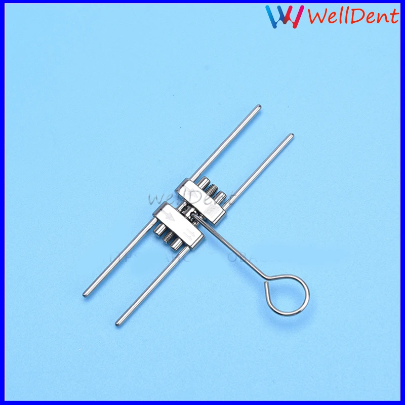 Parafusos de Expansão Ortodôntico de Palatal Ferramentas para Dentista com Laboratório Dental com 11mm Quadro Expansor Dental 4 Quadro dental com 11mm, parafusos de expansão,