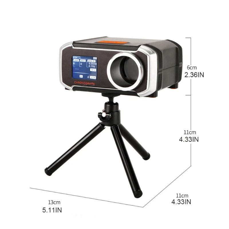 2021 nova tela lcd shooting speed tester