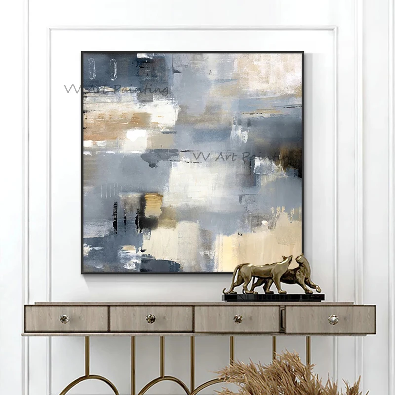 

Contemporary Handmade Abstract Shadow Art Oil Painting On Canvas Modern Paintings For Living Room Decoration Modern Art Pictures