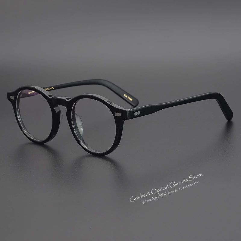 US $55.50 Japanese Style Eyewear Miltzen Small Round Frame Retro Glasses Frame Myopia Men And Women Prescription Eye Glasses Frame