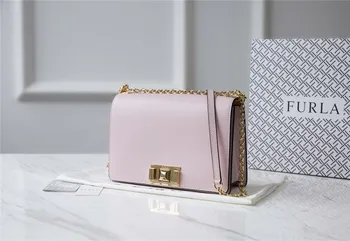 

Original FURLA Women's Bags,High Quality Women's Furla Leather Bags Pink Color L Size 24cm x 8cm x16cm