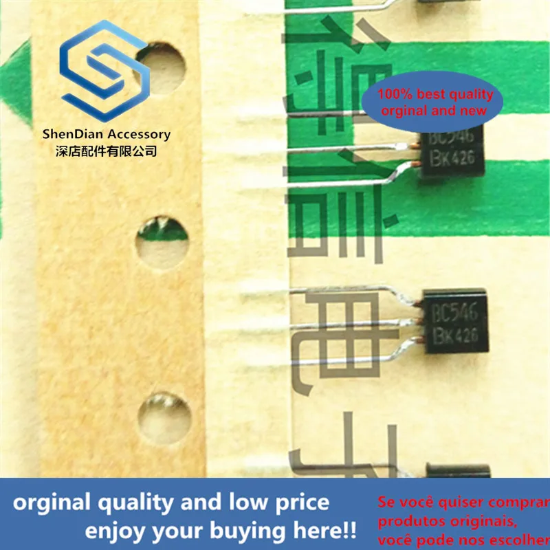 30pcs 100% orginal new BC546B BC546 TO-92 Amplifier Transistors real photo | Компьютеры и офис
