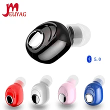 MEUYAG Yeni Mini Bluetooth Kulaklık kablosuz kulaklık mikrofonlu kulaklık kulak Spor Kulaklık Auriculares iPhone Samsung Için(China)