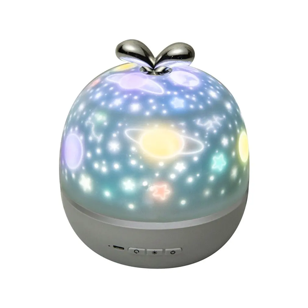 

Night Light Lamp Moon 360 Degree Rotation Romantic Rotating Cosmos Star Sky Moon Projector For Children Kids Bedroom
