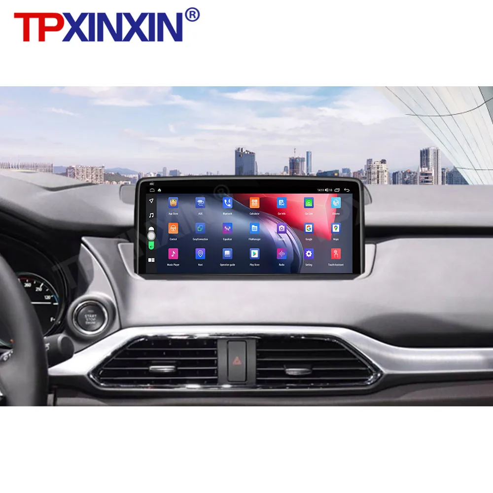 

Android 10 6G + 128G for Mazda CX-9 2016 - 2021 Carplay GPS Navigationssystem IPS Bildschirm Multimedia Stereo Player Radio