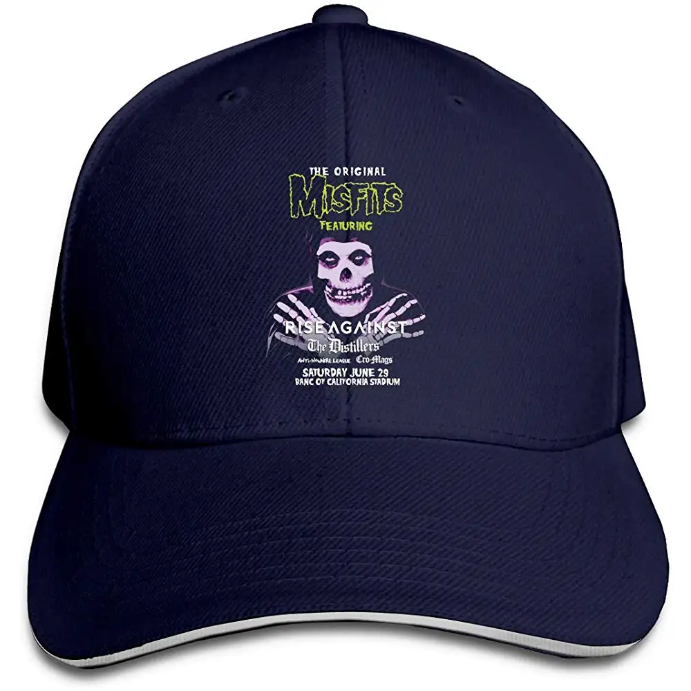 Misfits женские мужские унисекс Открытый сэндвич Кепка остроконечная шляпа