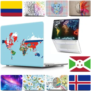 

Casual 13.3 11.6 PVC Laptop Replace Cover For Macbook Pro 13 15 A1990 Retina 12 13 15 A1398 Air 11 13 2020 A2179 Notebook Case