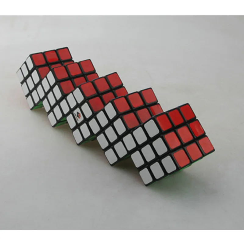 Cubetwist куб Волшебная головоломка классическая игра в голову скоростной куб Cubo 3D квадратный 5-5 обучающая игрушка