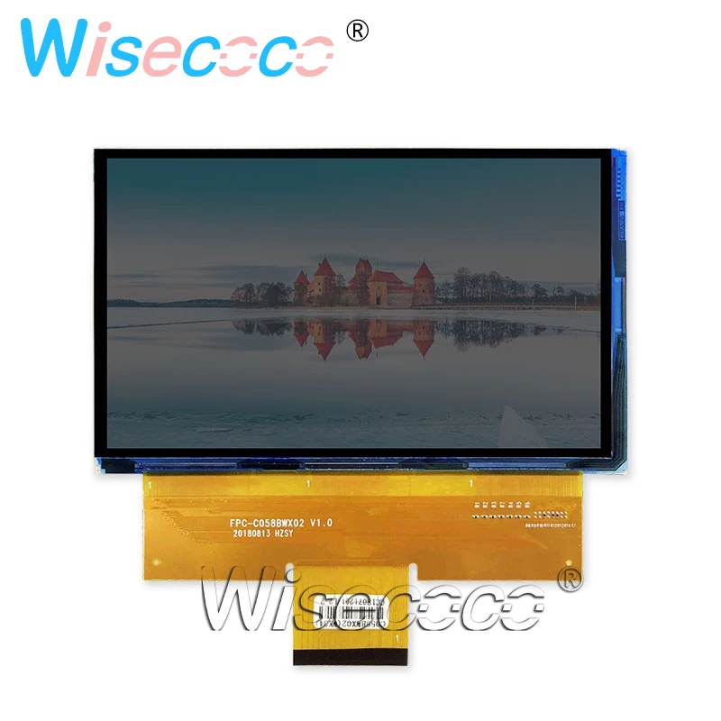 5,8 дюймов 60pin FPC-C058BWX02 ЖК-экран для ET058Z8B ET058Z8B-NE0 ЖК-экран панель для RD-817 проектора без подсветки