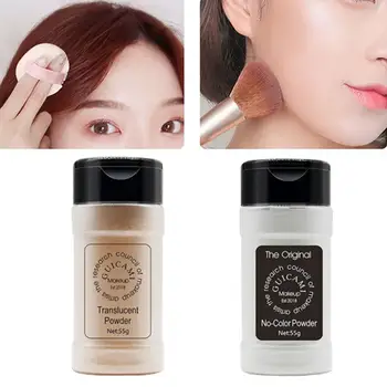 

2 Colors Makeup Powder Loose Powder Face Makeup Waterproof Skin Loose Finish Powder Powder Dropship S5C4