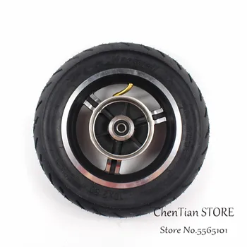 

10 Inch Wheel With Brake 10x2.50 Inflated Wheel With Inner Tube And Expansion Brake 180 CM Brake Cable For Scooter Rear Wheel